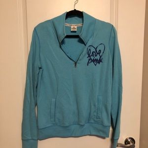 VS PINK Quarter Zip Jacket